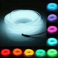 【CW】 5m El Wire USB Powered Lamp Outdoor Led Strip for Background Wall