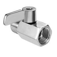 Shower Head Shut Off Valve, 304 Stainless Steel Mini Ball Valve NPT Thread(1/2Inch Male x 1/2Inch Female),2 Pack