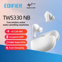 Edifier Direct หูฟังบลูทูธ หูฟังไร้สาย TWS330 NB Wireless Bluetooth Noise Cancelling Earbuds ตัดเสียงรบกวน Bluetooth 5.0 Hybrid ANC