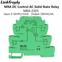 【❉HOT SALE❉】 ilea41 รีเลย์แบบโซลิดสเตต5a Mra-23d5อัจฉริยะบางเฉียบรีเลย์ไฟฟ้ากระแสตรงอินพุต: 3V 5V 12V 24vdc Plc รีเลย์โมดูลบอร์ดควบคุมแรงดันไฟฟ้า