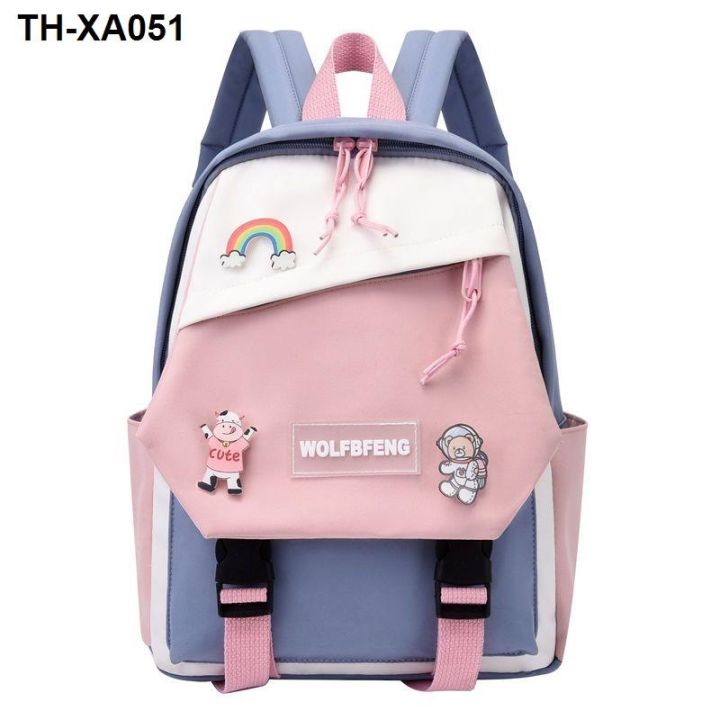 the-new-korean-version-of-the-fashion-schoolbag-boy-elementary-school-students-first-and-second-grade-casual-light-childrens-backpack
