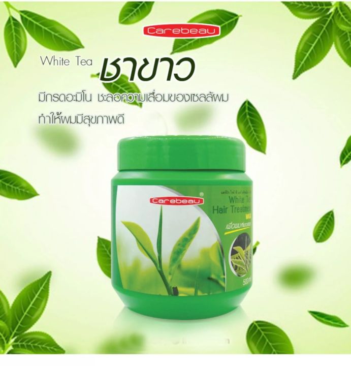 carebeau-แคร์บิว-แฮร์-ทรีทเม้นท์-แว็กซ์-500-ml-แพ็คคู่-ทรีทเมนท์-ฟื้นฟูผมแห้งเสียมาก-หรือ-เส้นผมที่ผ่านการทำเคมี-ให้ผมมีน้ำหนัก