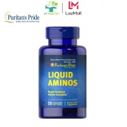 Viên Uống Hỗ Trợ Tăng Cơ Puritan s Pride Liquid Aminos 50 Viên