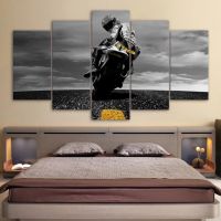 [COD] room background wall decoration painting motorcycle pentagram source factory frameless core