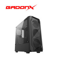 GADONX รุ่นX8010 CASE GAMING เคสคอมพิวเตอร์ *ประกันศูนย์ 1 ปี (ไม่มีพัดลม)