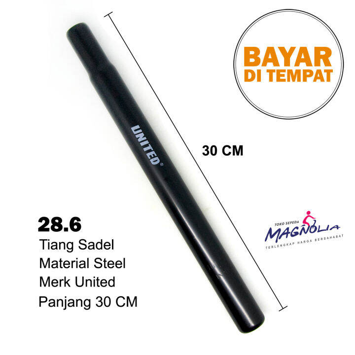 Seatpost Mm Besi Dudukan Tiang Sadel Jok Sepeda Mtb Lipat Ctb