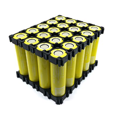 ”【；【-= Battery Cells Plastic Holder 4X5 Slots Rechargeable Batteries Stand Rack Storage Bracket