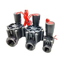 Irrigation Solenoid Valve Sprinkler Nylon Valve 220V 110V 24V 12V DC latching(9-20V) For gardens  lawn  agriculture  stadium Valves