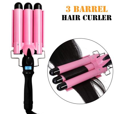 Hair Curler Triple Curling Iron Hair Tools Ceramic Hair Crimper Curling Wand Professional Hair Waver Curlers Hair for Woman