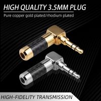 3.5mm 3 Pole Stereo Male Jack 3.5 Audio Plug Connector DIY Solder Adapter Gold Plated Earphone Jack DIY