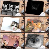 XGZ Small Size Rubbe Mouse Pad Cute Cat Animal Mouse Mat Gaming Player Gamer Desktop Pad Computer Laptop Mousepad Games 22X18CM