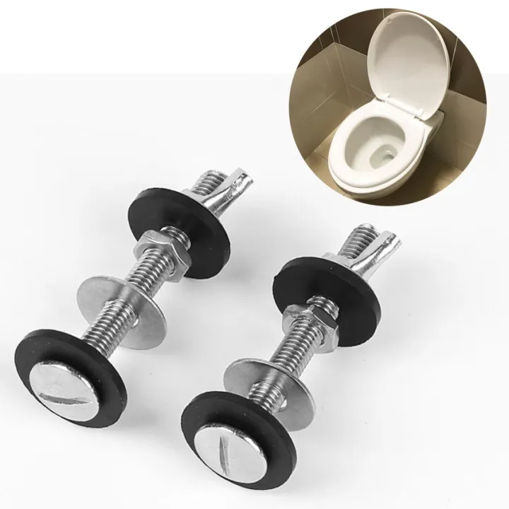 2 Pack Toilet Tank to Bowl Bolt Kits Cistern Bolts Kit,Stainless Steel