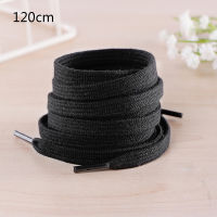 hongji1[COD] 1Pair 100CM/120CM/140CM/160CM Cotton Thick Flat Shoelace Sports Casual Shoe Lace