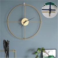 Mountchen 2020 New Nordic Style Metal Wall Clock Decoration Round Gold Metal Shelf Wall Wood Shelves Decoration Scandinavian