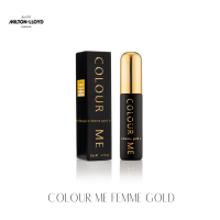 MILTON LLOYD Colour Me Femme Gold 50ml. กลิ่นหอมหวาน ดูดี มีระดับ มีความแพงอยู่ในตัว