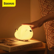 Baseus LED Dễ Thương Đèn Ban Đêm Silicon Mềm Cảm Biến Cảm Ứng Đèn Ban Đêm