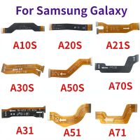 สำหรับ Samsung Galaxy A10S A20S A30S A50S A70S A21s A31 A21 A41 A51เมนบอร์ดเมนบอร์ดเมนบอร์ดเมนบอร์ดเมนบอร์ดหลักบอร์ดเชื่อมต่อสายเคเบิลงอได้ A71