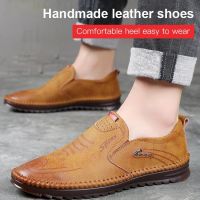 CODna68138 Handmade Casual Leather Shoes for Men