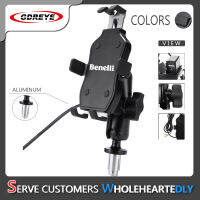 สำหรับ Benelli 252 304รถจักรยานยนต์ที่สำหรับมือจับที่วางศัพท์มือถือ GPS Stand cket