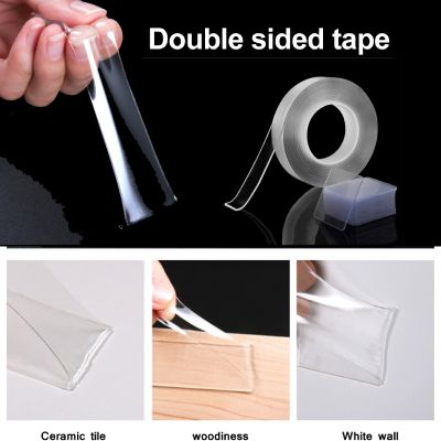 ✜❄❃ Nano Tape Double Sided Tape Ultra-strong Double-sided Adhesive Home Improvement Decoration Home-appliance Bathroom Accessories