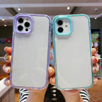 OPPO Reno 8Z 5f A16k A16e A16s A17K A78 A33 A32 A53s A72 A92 A94 A1k A15s A3s A5S A12e A31 F11 A9 เคสโทรศัพท์มือถือ แบบใส สําหรับ สีลูกอม