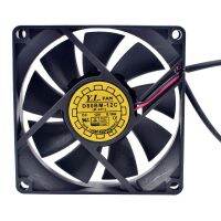 Brand new original D80BM-12C 8cm 8020 12V 0.16A double ball chassis power supply cooling fan