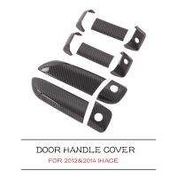 Carbon Fiber Door Handle Frame Cover Trim for Hiace 2005-2015