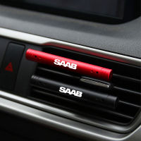 【cw】Suitable for SAAB 93 92 95 Saab car interior air outlet aromatpy car perfume solid air outlet clip aromatpy stick ！