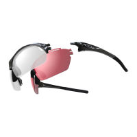 Tifosi Pro Sunglasses แว่นกันแดด รุ่น LAUNCH H.S. Matte Black (Clarion Red/Clear/AC Red)