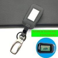 ✳☎ A92 Real Leather Key Case Keychain Cover Bag For StarLine A92 A94 A62 A64 A95 Two Way Car Alarm LCD Remote Transmitter