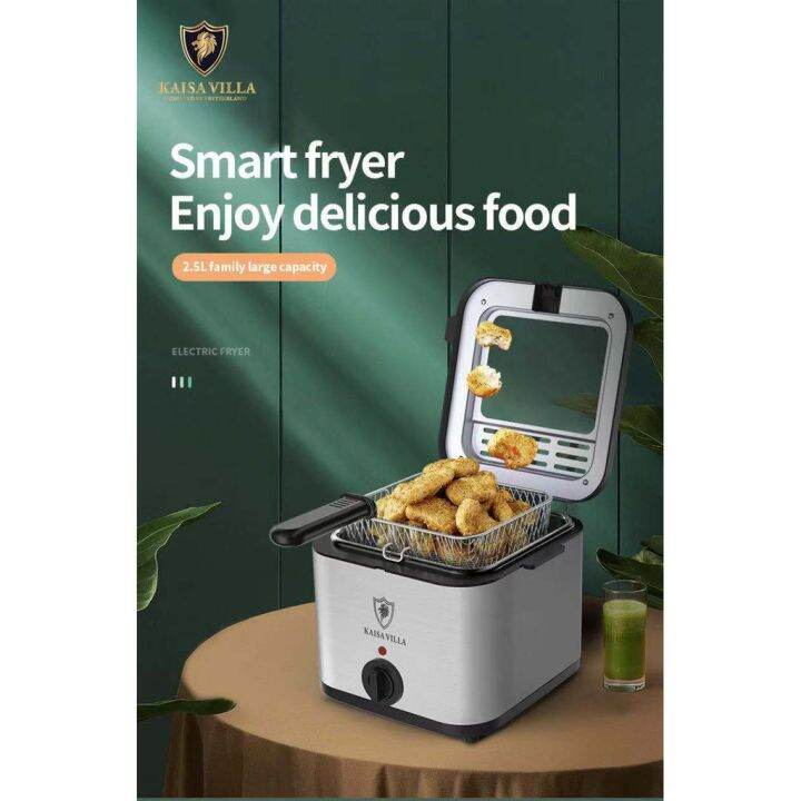 Kaisa Villa JD8041 Deep Fryer how to cook everything Lazada PH