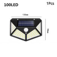 Solar Led Light Outdoor Wall Lamp Motion Sensor LED Wall Lights Waterproof Solar Lamp for Garden Street Lamp Outdoor Lighting