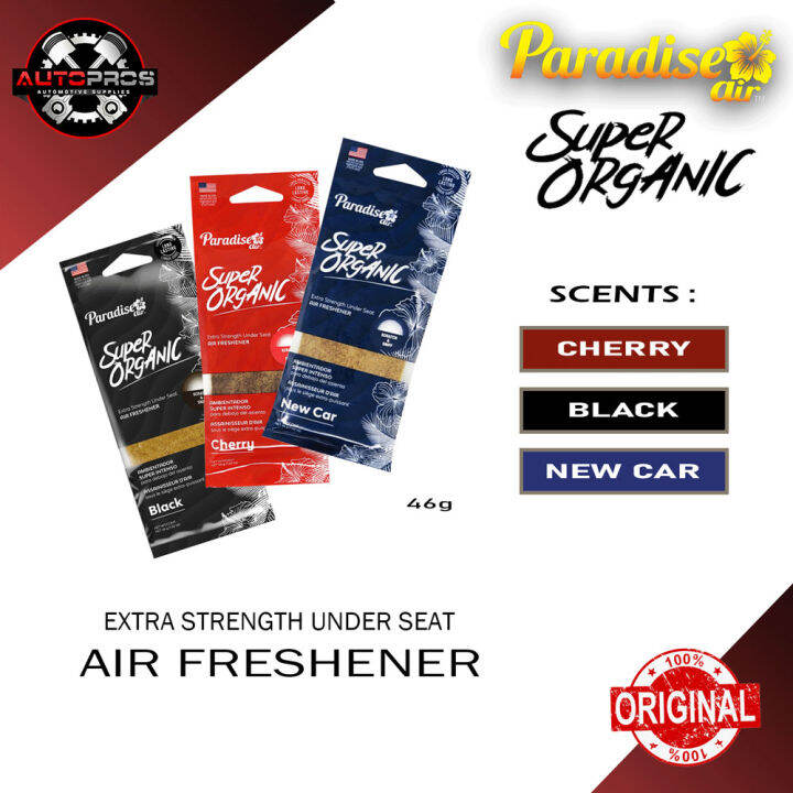 PARADISE AIR Super Organic under the seat Air Freshener Lazada PH