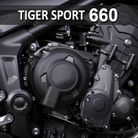 ฝาครอบป้องกันการตกของเครื่องยนต์ Tiger660อุปกรณ์เสริมมอเตอร์ไซค์ใหม่สำหรับกีฬาเสือ660 2021 2022