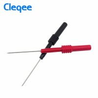 Cleqee P5009พีวีซีนุ่มฉนวนกันความร้อนเจาะเข็มไม่ทำลายมัลติมิเตอร์ทดสอบ Probes