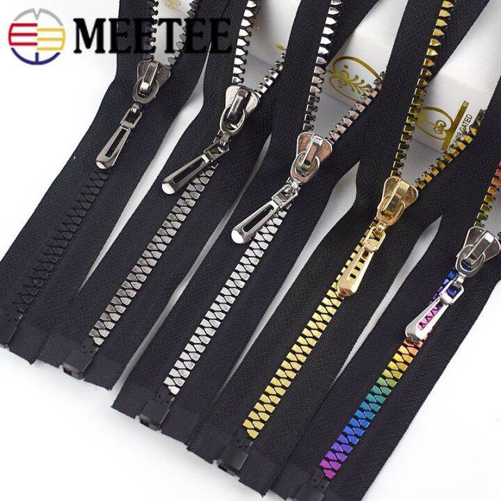 1-2pcs-meetee-8-80cm-open-end-resin-zipper-coat-down-jackets-clothes-bag-sewing-zippers-diy-repair-kits-garment-accessories-door-hardware-locks-fabri