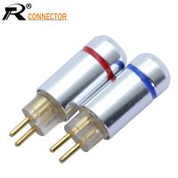 2pcs/1pair 2pin connector Earphone MMCX upgrade cable PIN plug DIY audio Plug jack soldering conectors