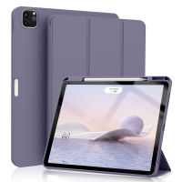 ZOYU สำหรับ iPad 10.9 Air 4 /5th Gen 2022 2020 Mini 6 8.3กับเคสที่ใส่ดินสอสำหรับ iPad Pro 11 12.9นิ้วพร้อมฝาหลัง TPU แบบนิ่ม tcubjb