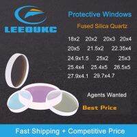 LEEOUKC Laser Protective Windows D20 - D29 Series Quartz Fused Silica for Fiber Laser 1064nm Raytools WSX