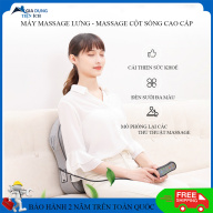 Gối massage đa năng, máy massage lưng cột sống toàn thân hồng ngoại 16 bi thumbnail
