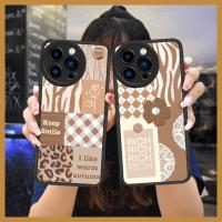 creative couple Phone Case For iphone13 Pro Silica gel personality Mens and Womens Raised camera protection simple