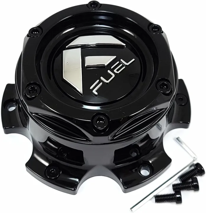 Fuel Wheel Center Cap Gloss Black Large Bore 1.83" for 6x5.5 Lazada PH