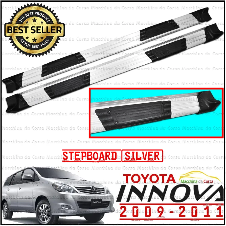 Toyota Innova 2009-2011 Aluminum Alloy Step Board / Stepboard (With ...