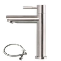 Bathroom Faucet Basin Faucet Water Sink Mixer Tap Single Cold Sink Faucet Bathroom Counter Basin Faucet