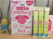 Sữa Meiji số 0 nội địa Nhật dạng thanh 648g 0 - 1 tuổi