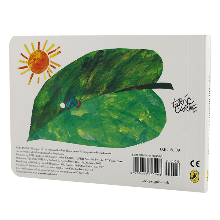 caterpillars-hungry-caterpillar-childrens-book-childrens-picture-book-eric-carrs-works-liao-caixing-book-list-english-enlightenment-paper-book