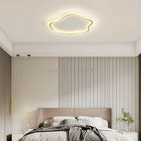 โคมไฟเพดาน Led Ultrathin ทันสมัย Cloud Gold ห้องเด็กห้องนอนโคมไฟเพดาน Creative Lustres Para Sala De โคมไฟเพดาน *