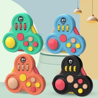 【LZ】☑⊕▧  Rotating Magic  Adult Antistress Fidget Toy Autism ADHD Stress Relief Fingertip Toys For Kids Fidget