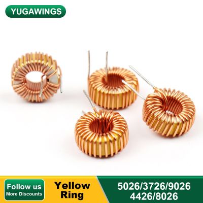 10Pcs Magnetic Coil Inductor Toroid Choke Ring Inductor Toroidal Inductance 5026 3726 5026 4426 8026 22uH~220uH Electrical Circuitry Parts