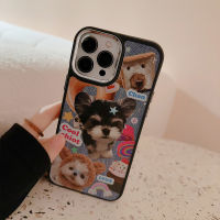 Apple เคสโทรศัพท์มือถือ iPhone 14/13/12/11/X/xs/xr ลายสุนัขเบเกิลน่ารัก13 Pro Max ซิลิโคนเคสโทรศัพท์มือถือ12 Mini เหมาะสำหรับเคสนิ่มลายการ์ตูนหวานและเย็น14 Plus ล้อมรอบอย่างเต็มที่ต่อต้านเคสป้องกันโทรศัพท์มือถือฤดูใบไม้ร่วง